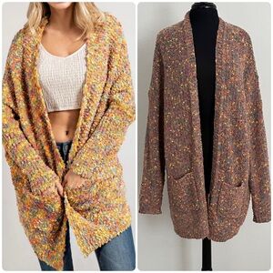 ADORA Multicolor Knit Cardigan